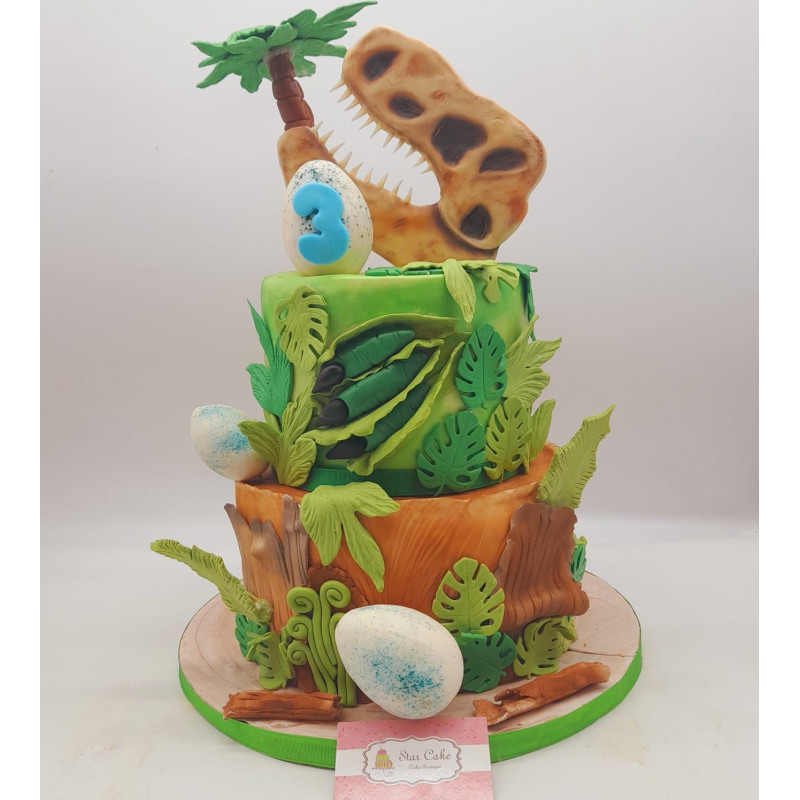 Pastel Infantil 4658 Jurassic Park